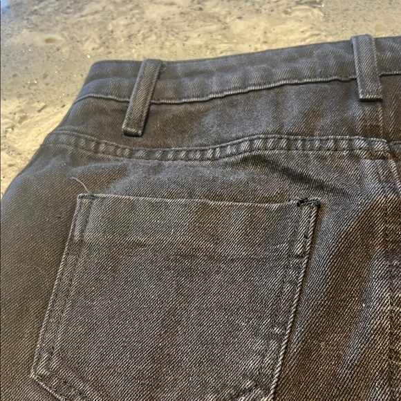 Mustard Seed Black Sequin Denim Mini Skirt S - Picture 4 of 8